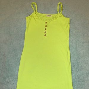 Light green dress